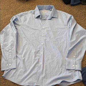 Men's Blue Dress Shirt